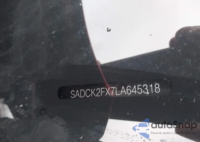 SADCK2FX7LA645318: 43691908