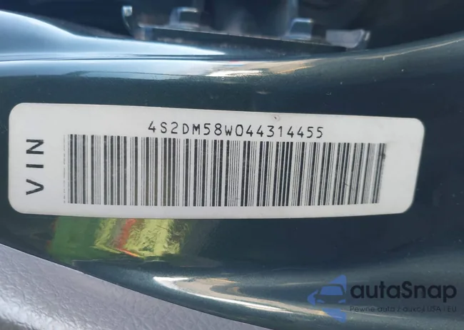 4S2DM58W044314455: 43693316