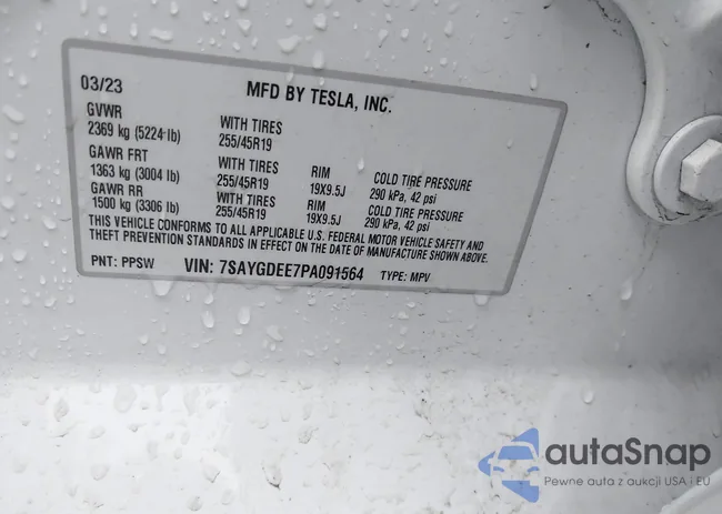 7SAYGDEE7PA091564: 43693505