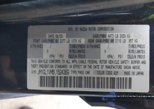 JM1GL1VM6L1524369: 43692717