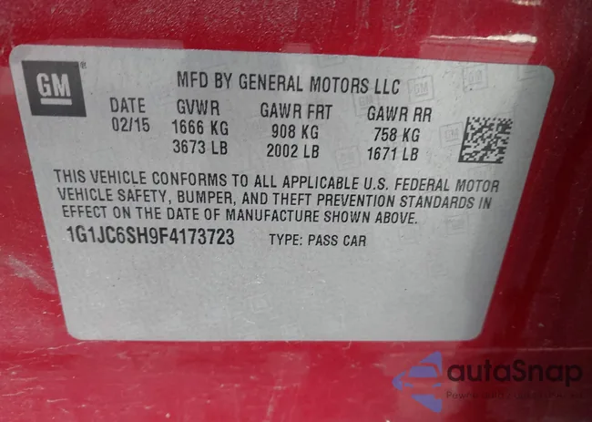 1G1JC6SH9F4173723: 43692938