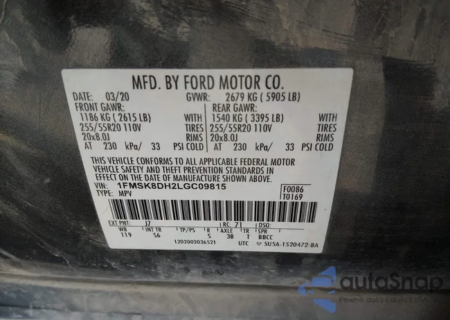 1FMSK8DH2LGC09815: 43692968