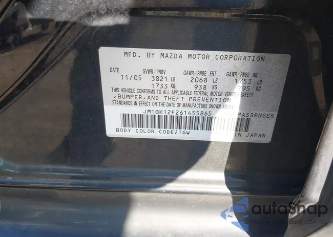 JM1BK12F261455865: 43693094