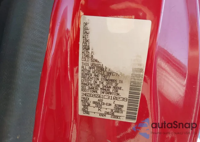 1N6DD26S61C310239: 43693724