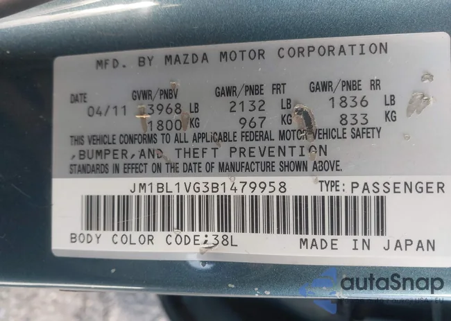 JM1BL1VG3B1479958: 43693747