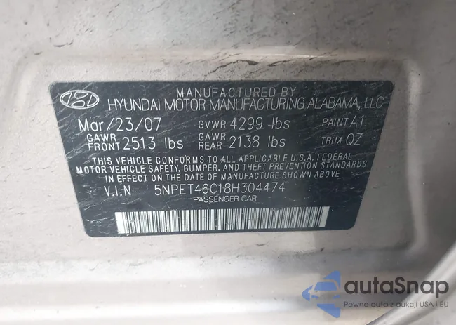 5NPET46C18H304474: 43693843