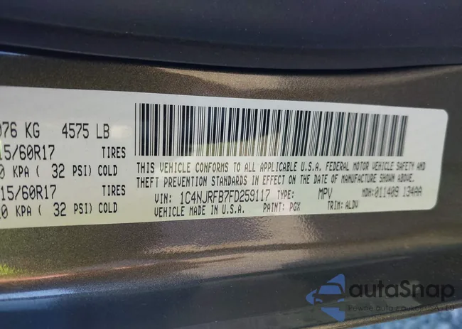 1C4NJRFB7FD259117: 43693891