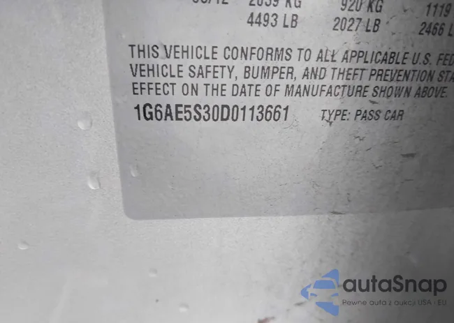 1G6AE5S30D0113661: 43693973