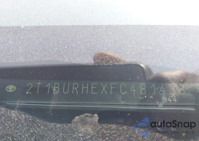 2T1BURHEXFC481438: 43695122