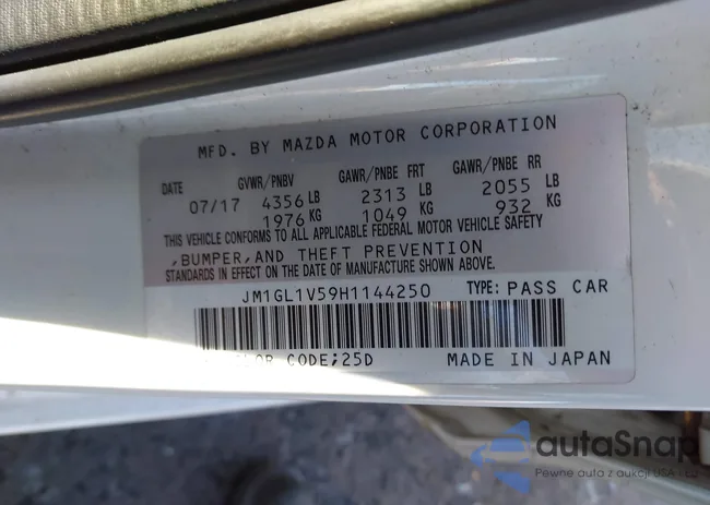 JM1GL1V59H1144250: 43695292