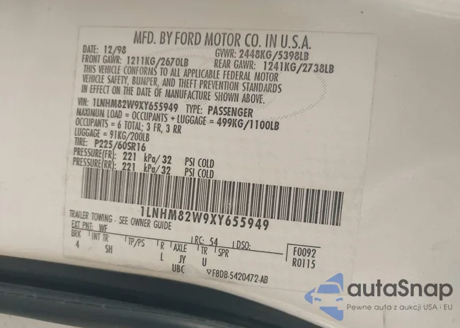 1LNHM82W9XY655949: 43695372