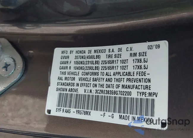 3CZRE38359G702200: 43695465