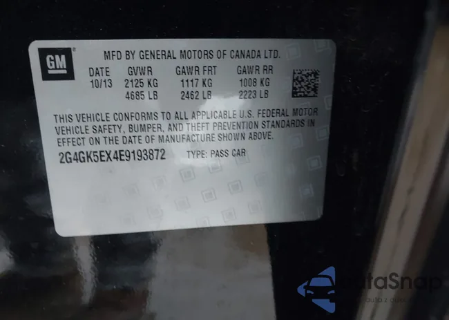 2G4GK5EX4E9193872: 43695614