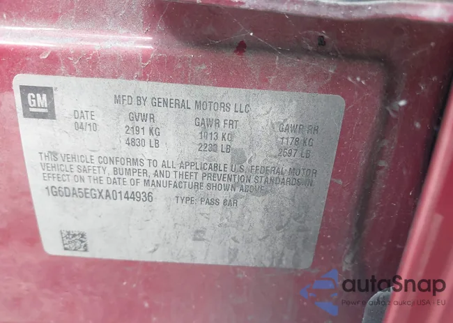 1G6DA5EGXA0144936: 43694752