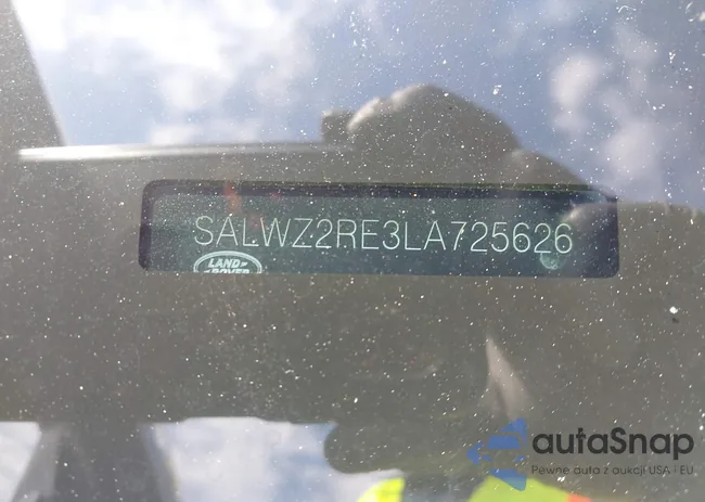 SALWZ2RE3LA725626: 43694840