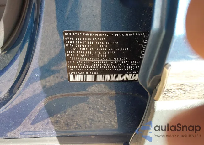 3VV2B7AX0LM137367: 43695856