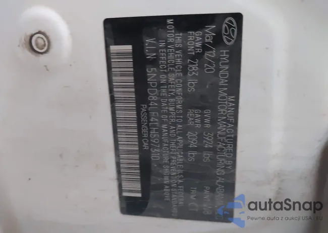 5NPD84LF4LH597310: 43696053