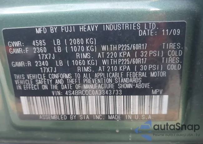 4S4BRCCC0A3343733: 43697462