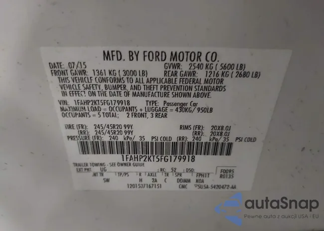 1FAHP2KT5FG179918: 43696853