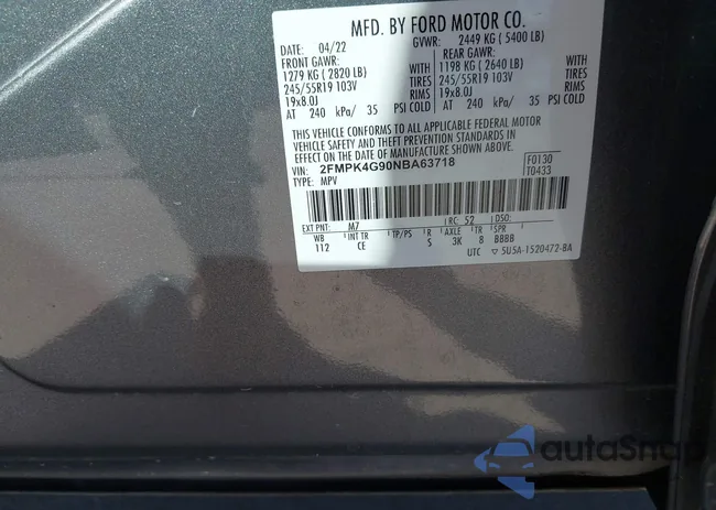 2FMPK4G90NBA63718: 43696881