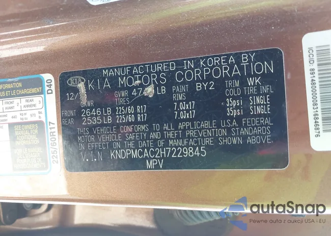 KNDPMCAC2H7229845: 43698324