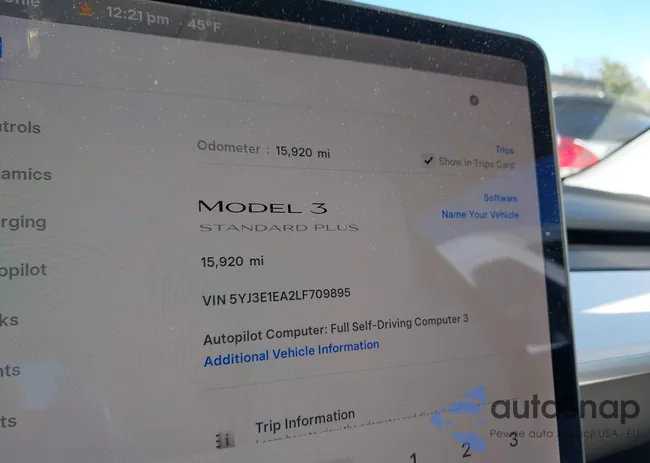 5YJ3E1EA2LF709895: 43698520