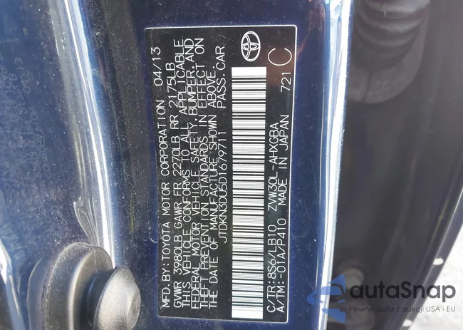 JTDKN3DU5D1679711: 43698675