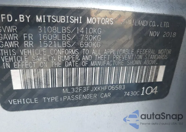 ML32F3FJXKHF06583: 43698014