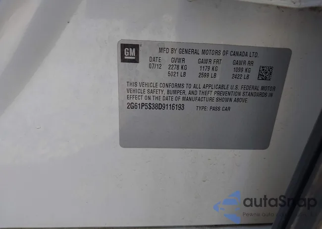 2G61P5S38D9116193: 43699561