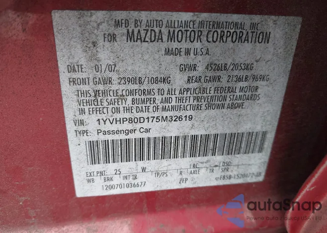 1YVHP80D175M32619: 43701623