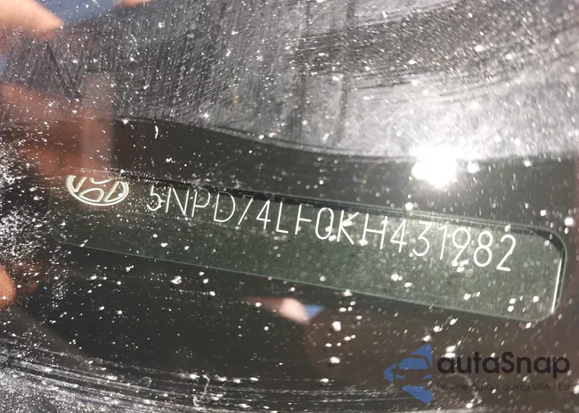 5NPD74LF0KH431982: 43701022