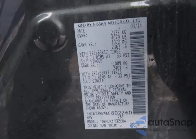 5N1AT2MV4EC802260: 43701056