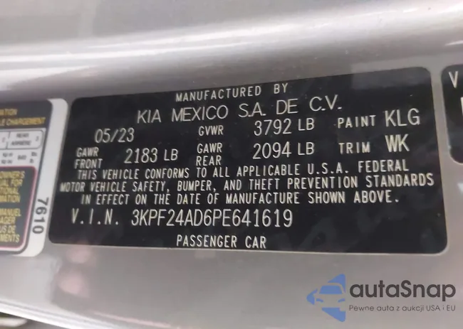 3KPF24AD6PE641619: 43702124