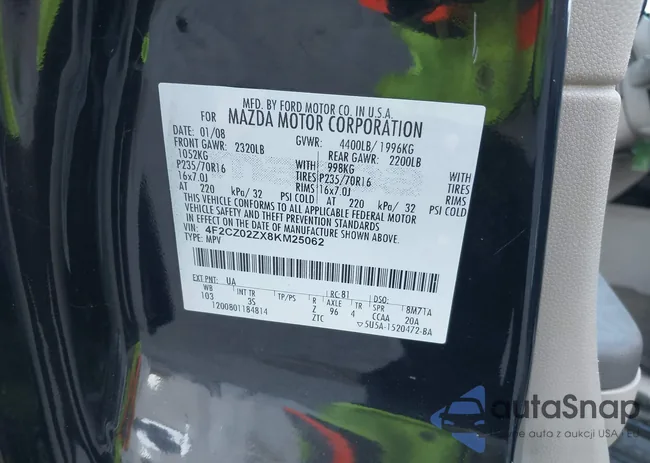 4F2CZ02ZX8KM25062: 43702199