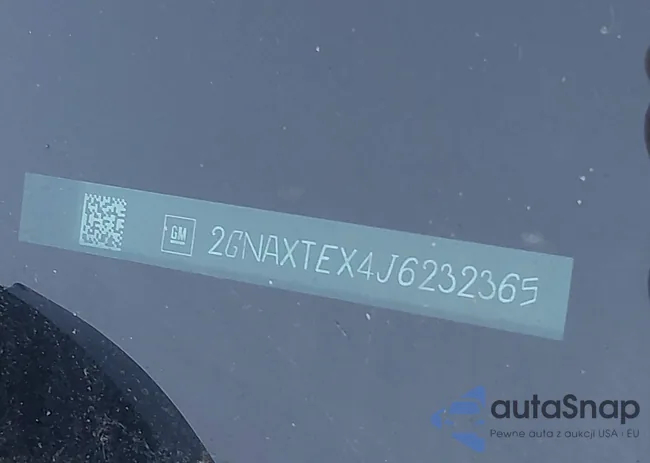 2GNAXTEX4J6232365: 43702206