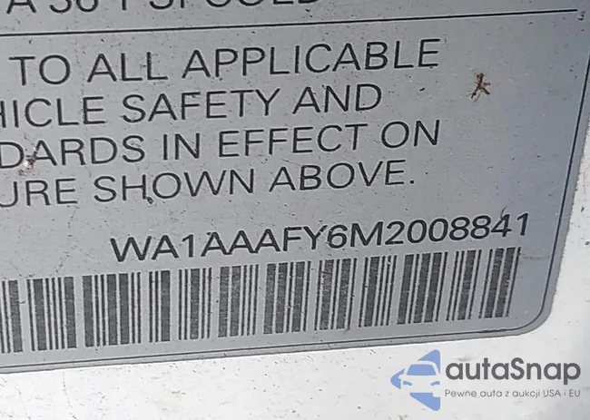 WA1AAAFY6M2008841: 43702474