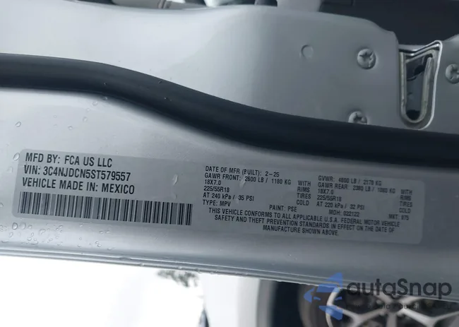 3C4NJDCN5ST579557: 43702009