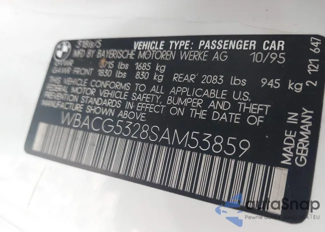 WBACG5328SAM53859: 43703379