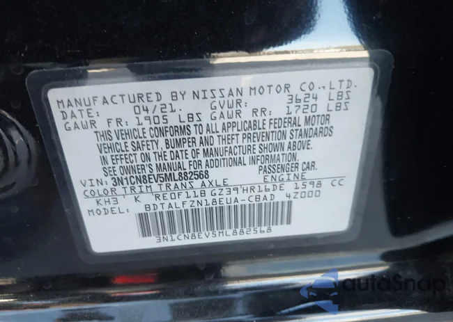 3N1CN8EV5ML882568: 43703416