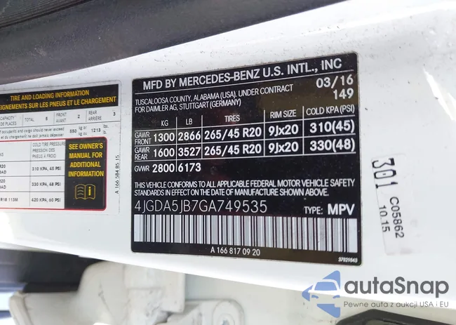 4JGDA5JB7GA749535: 43703442