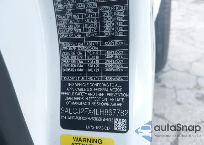 SALCJ2FX4LH867782: 43703657