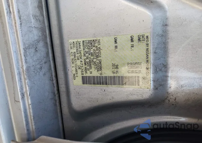 1N4AL3AP2HC475268: 43703674