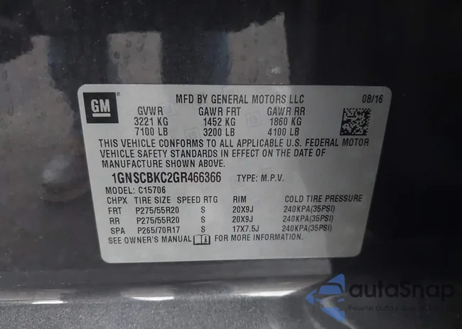 1GNSCBKC2GR466366: 43704155