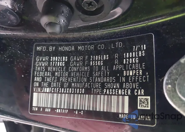 JHMFC1F38JX031030: 43704404