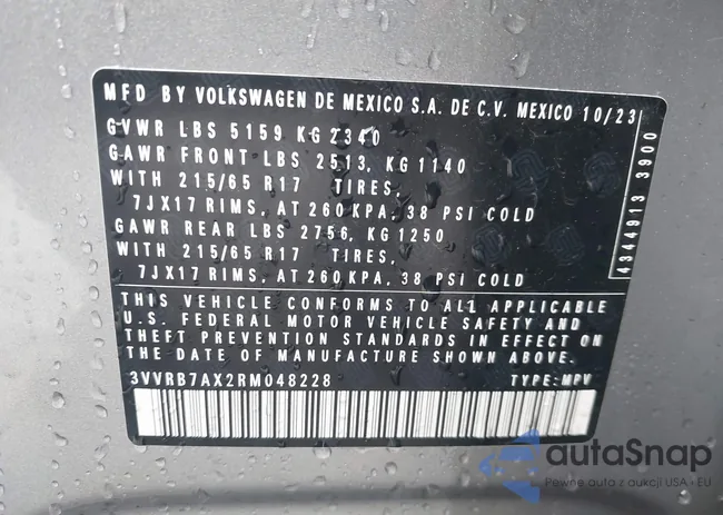 3VVRB7AX2RM048228: 43704447