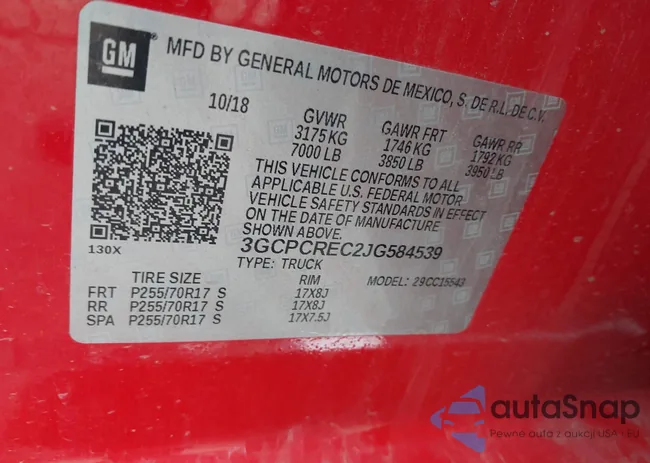 3GCPCREC2JG584539: 43704522