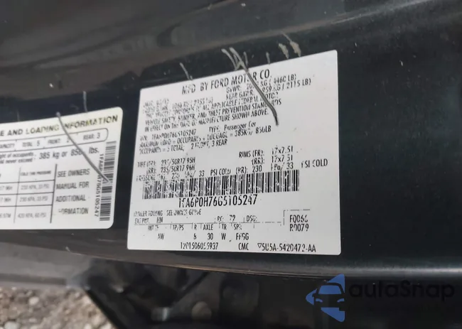 1FA6P0H76G5105247: 43703992