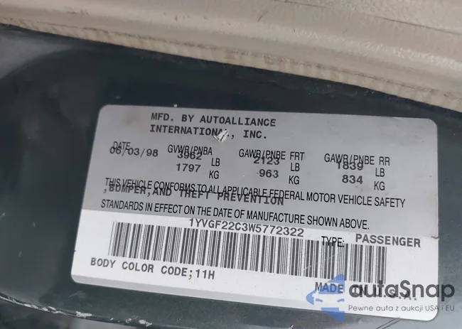 1YVGF22C3W5772322: 43705183