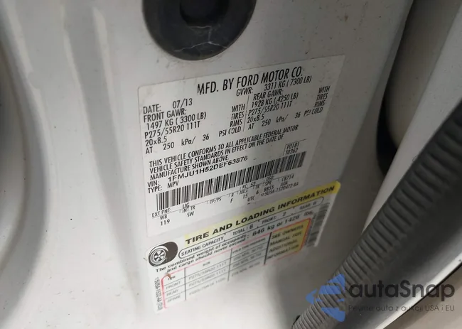 1FMJU1H52DEF63876: 43705482