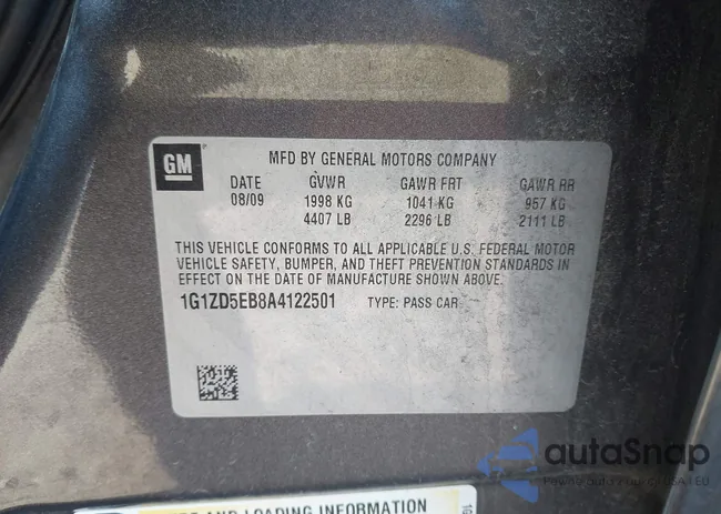 1G1ZD5EB8A4122501: 43705590